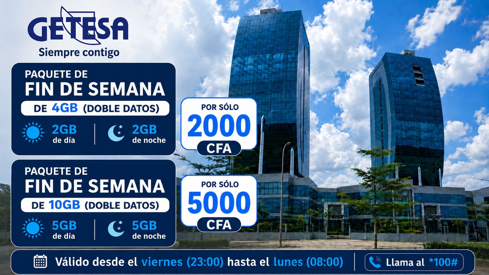Fin de semana doble datos